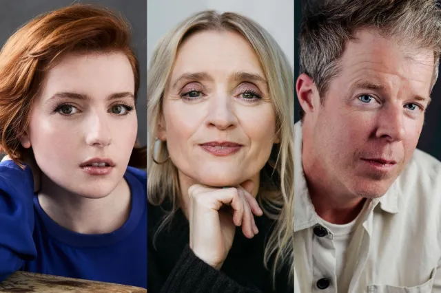 Hannah Onslow, Anne Marie Duff and Stephen Wight