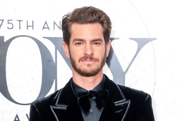 Andrew Garfield at the Tony Awards