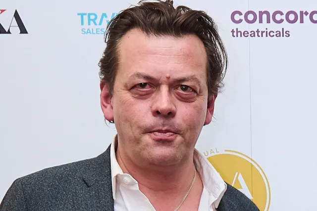 Simon Stephens at the WhatsOnStage Awards