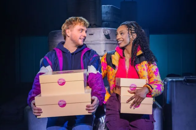 Sam Tutty and Christiani Pitts in Two Strangers