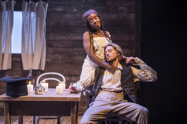Ronkẹ Adékọluẹ́jọ́ and Patrick Vaill in Blood of My Blood