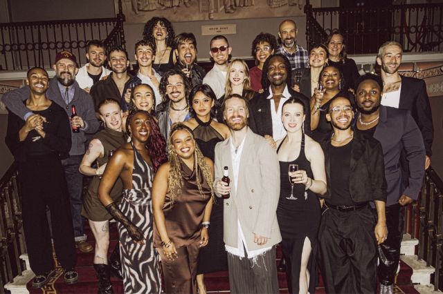 The cast of Jesus Christ Superstar at the gala performance, photo by Justine Matthew