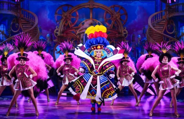 Sleeping Beauty at The London Palladium 2025 Julian Clary and Members of the Ensemble Photo Credit Paul Coltas