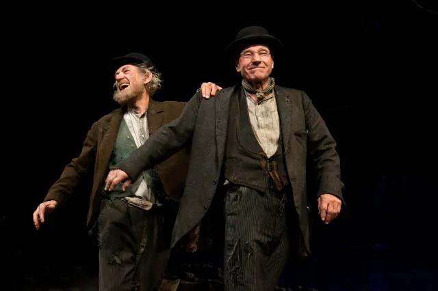 Ian McKellen et Patrick Stewart