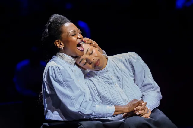 Beveryley Knight and Naomi Katiyo in Sylvia