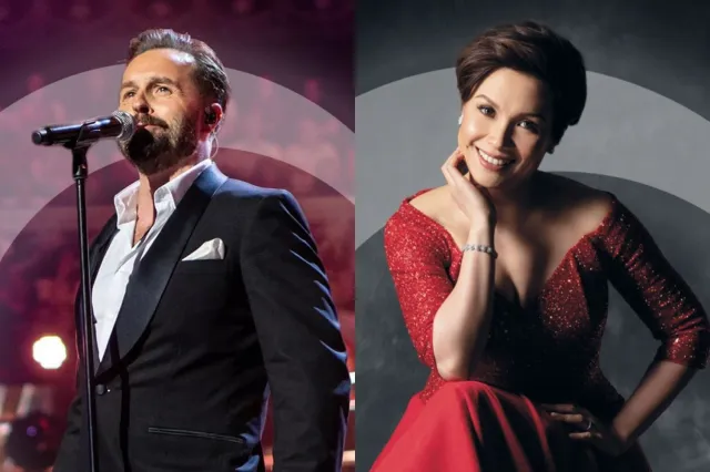 Alfie Boe and Lea Salonga,